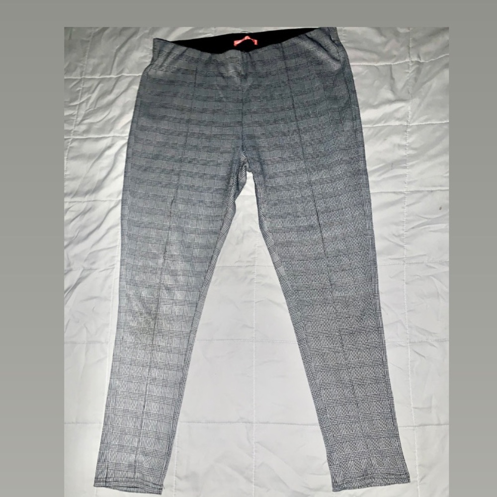 MAZE COLLECTION Black&Gray Pattern Tights